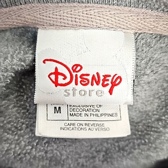 Disney Store "Happy To Be Grumpy" Fleece Embroidered Grumpy Sweatshirt Size M - Picture 6 of 8